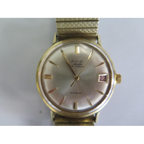 An Avia Matic Jewel Incabloc Automatic Gents Wristwatch Barnebys