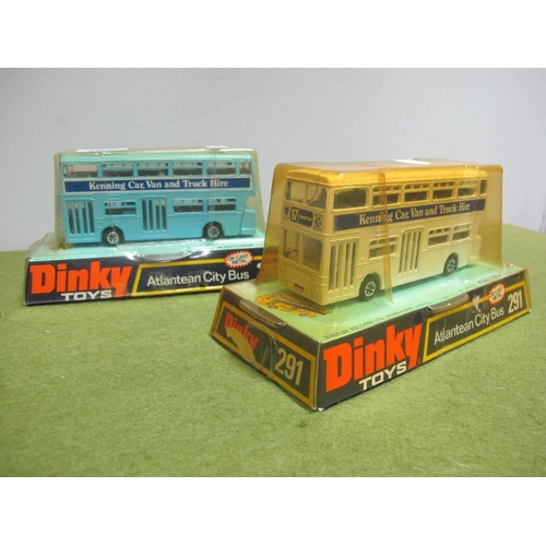 Two Dinky 291 Atlantean City Bus S Kenning Car Etc One Ov Barnebys