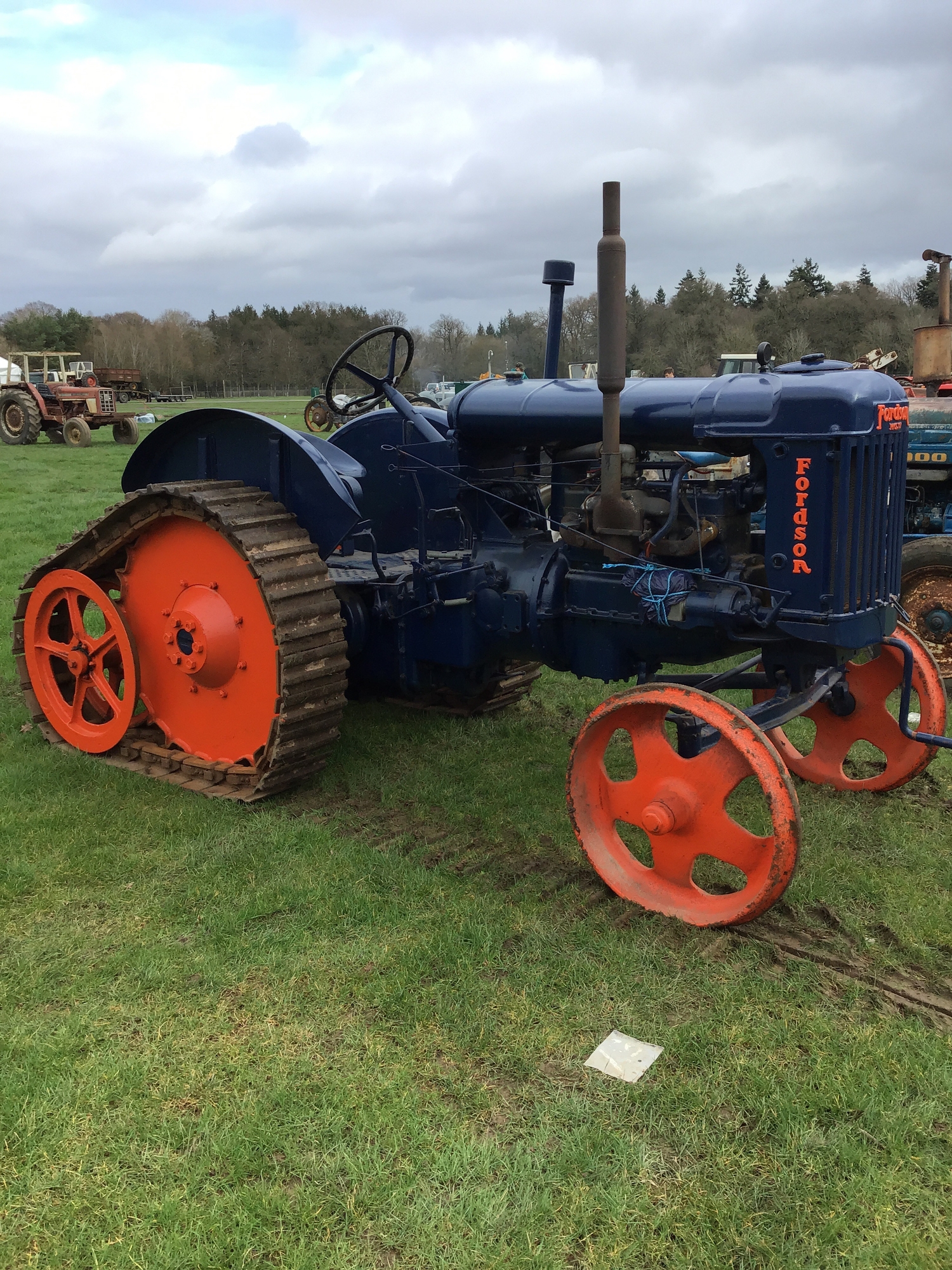 Fordson E N Half Track Tractor Restored