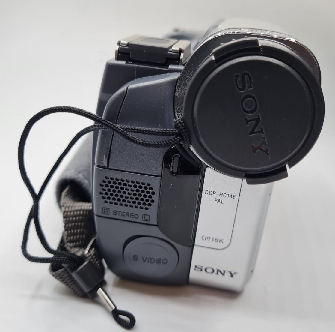 Sony Handycam DCRHC14E with Digital Video Cassettes in Original Box.