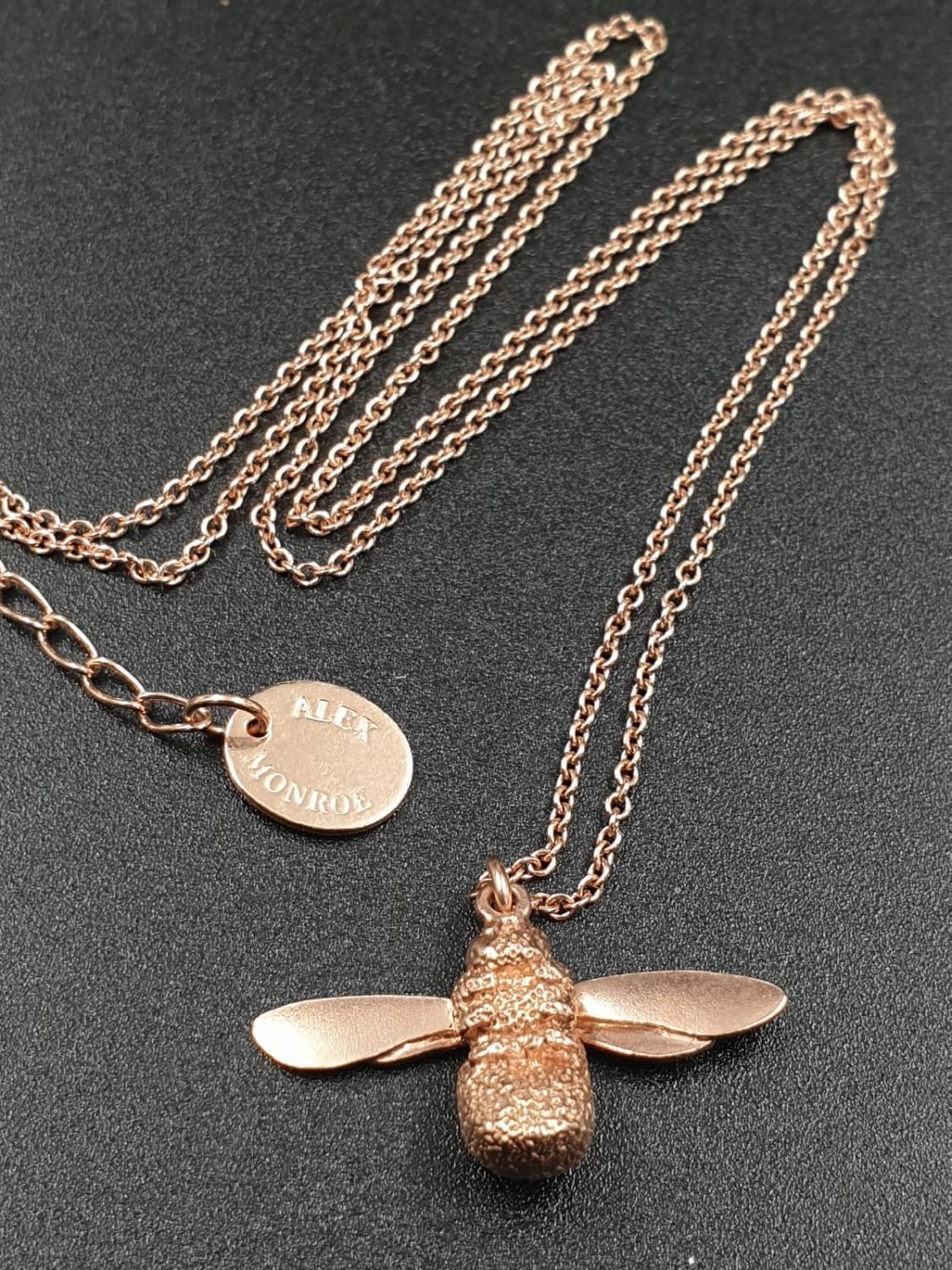 Alex Monroe rose gold vermeil on silver 