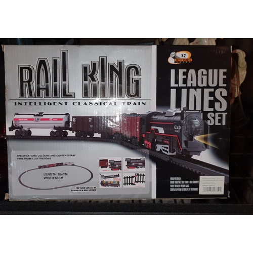 rail king league lines train set