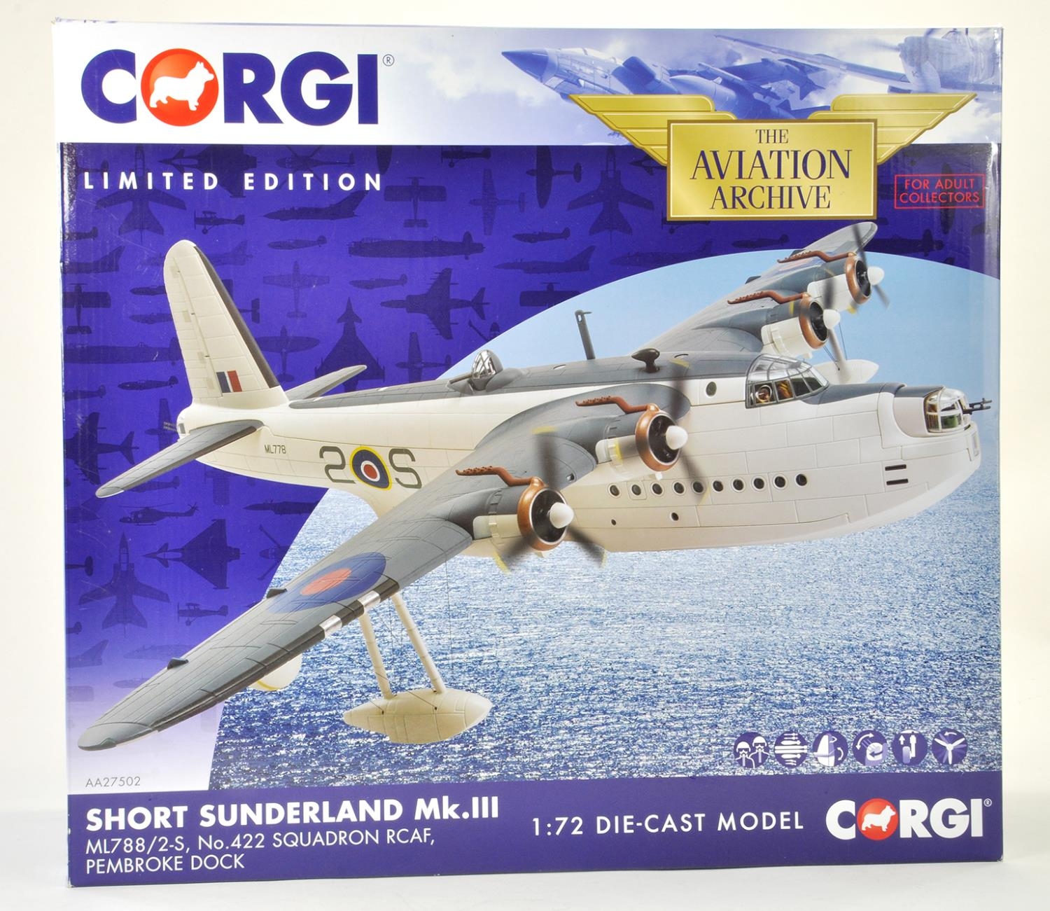 Corgi Aviation AA27501 Short Sunderland MkIII Detail Parts 