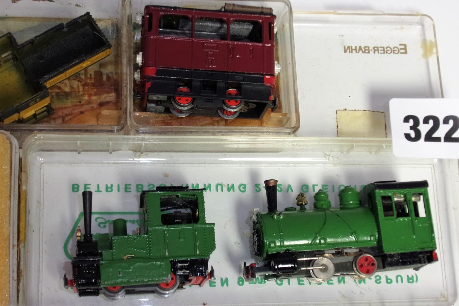 009 Scale Model Railway Locomotives Egger Bahn And Lilliput Part Boxed