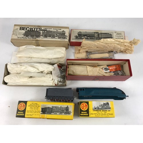 00 GAUGE MODEL RAILWAY KITS BES KITS LNER D11 DIRECTOR UNMADE IN BOX