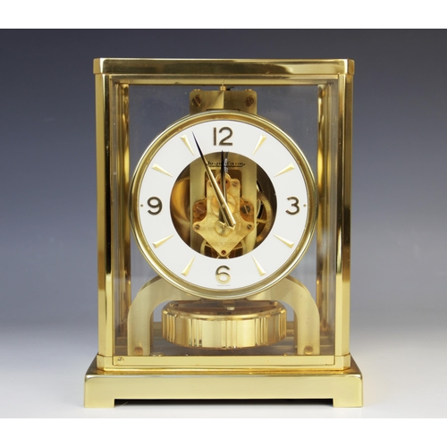 A JaegerLeCoultre Atmos clock, serial number 265713, the wh... Barnebys
