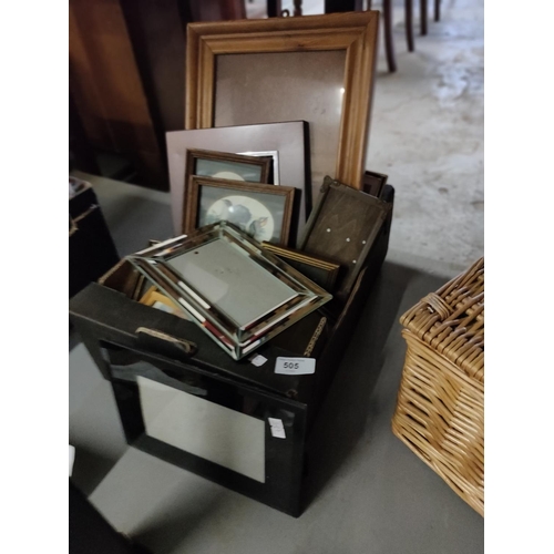 505 - selection of Picture frames