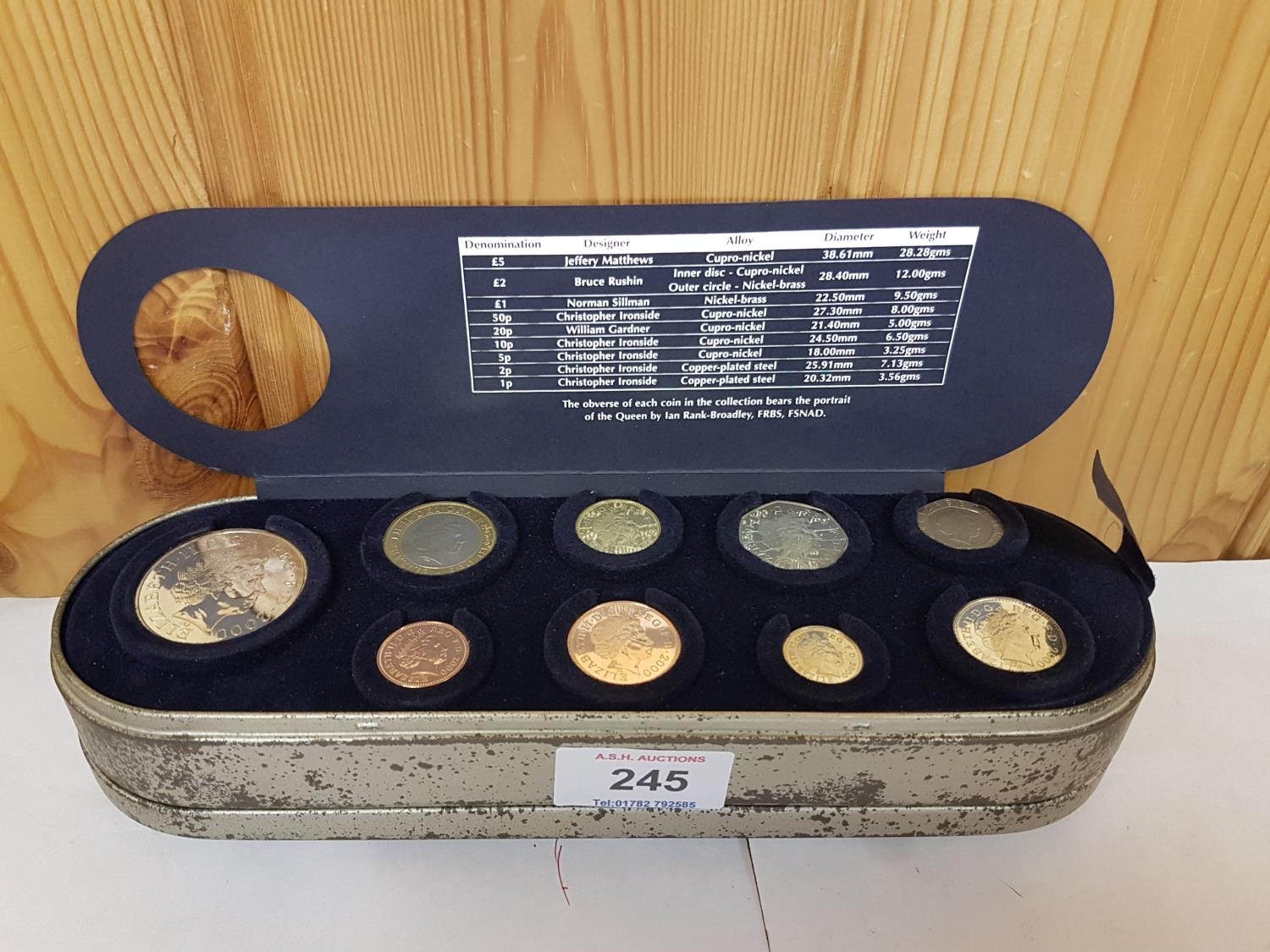 ROYAL MINT TIME CAPSULE (9 Coins) (Year 2000)