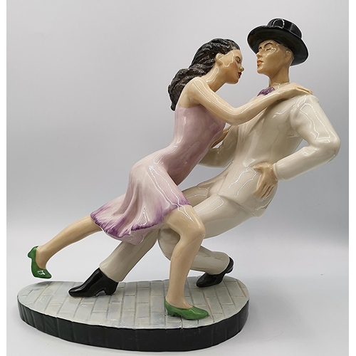 38 - PEGGY DAVIES/KEVIN FRANCIS CERAMICS Large 24.5cm CHARACTER FIGURINE (Limited Edition 100 This One Be... 