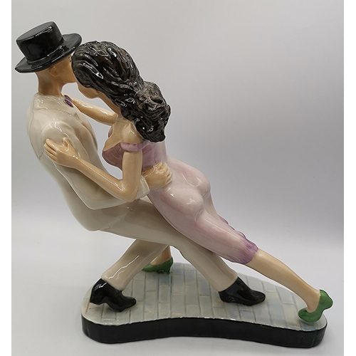 38 - PEGGY DAVIES/KEVIN FRANCIS CERAMICS Large 24.5cm CHARACTER FIGURINE (Limited Edition 100 This One Be... 