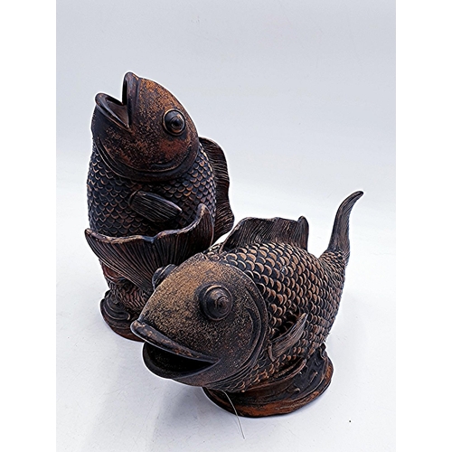 7 - MODELS OF TWO FISH (25cm & 33cm)