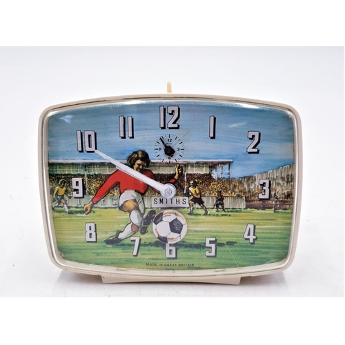 8 - SMITHS ANIMATED FOOTBALL ALARM CLOCK (Made In Great Britain) (Found To Be Working When Photographed)... 