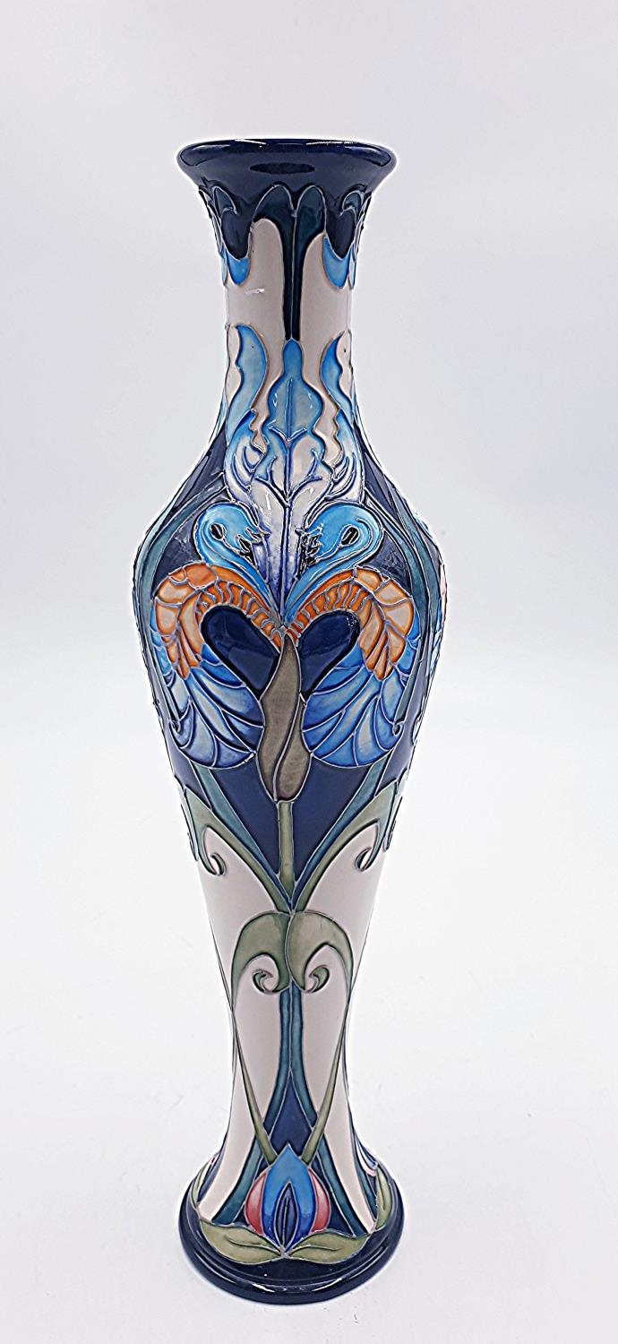 Moorcroft 31 5cm Vase Trial Piece And Dated 17 4 15