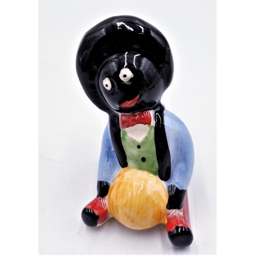 15 - CARLTON WARE 5cm GOLLY CHARACTER FIGURINE With BALL