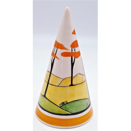 23 - MARIE GRAVES (Hand Painted) 13cm  CONICAL SUGAR SHAKER 
