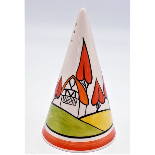 24 - MARIE GRAVES (Hand Painted) 13cm  CONICAL SUGAR SHAKER 