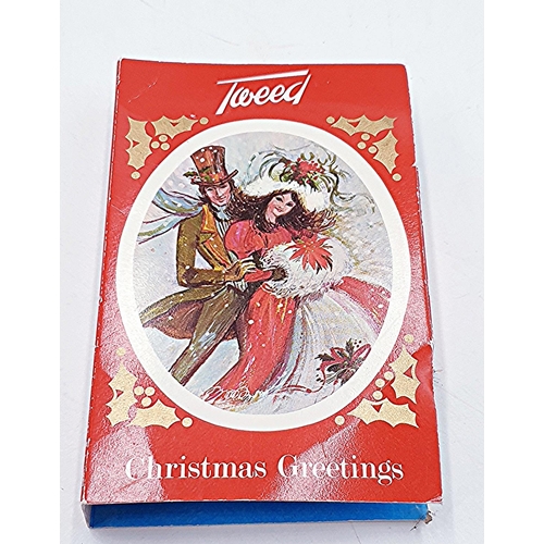 45 - TWEED PERFUME And CHRISTMAS GREETINGS CARDS (Old)