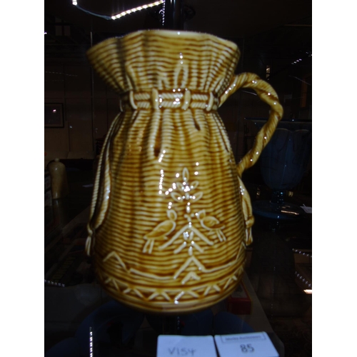 A Rare Sylvac Wheat Sheaf Pattern Jug