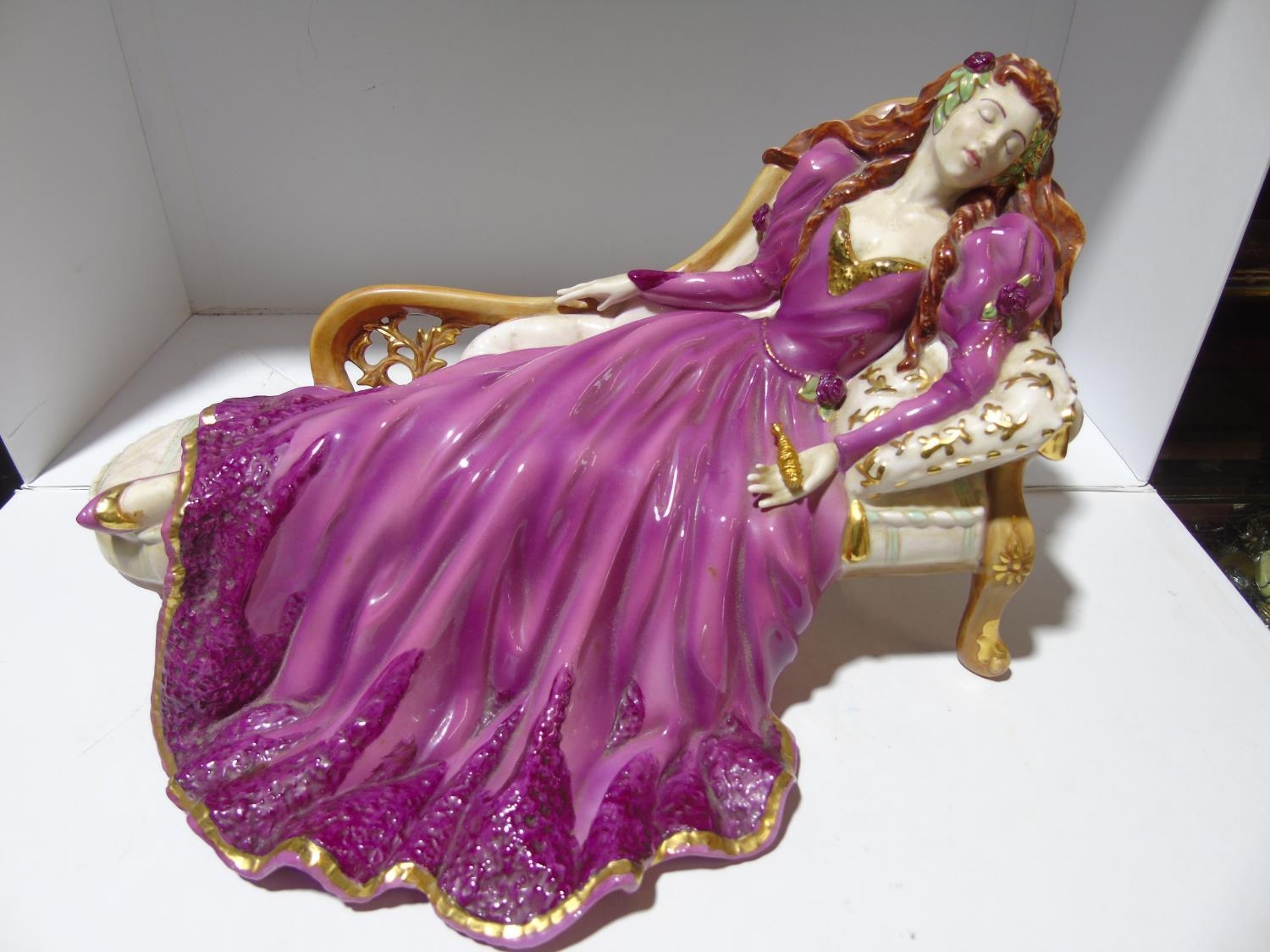 sleeping beauty franklin mint