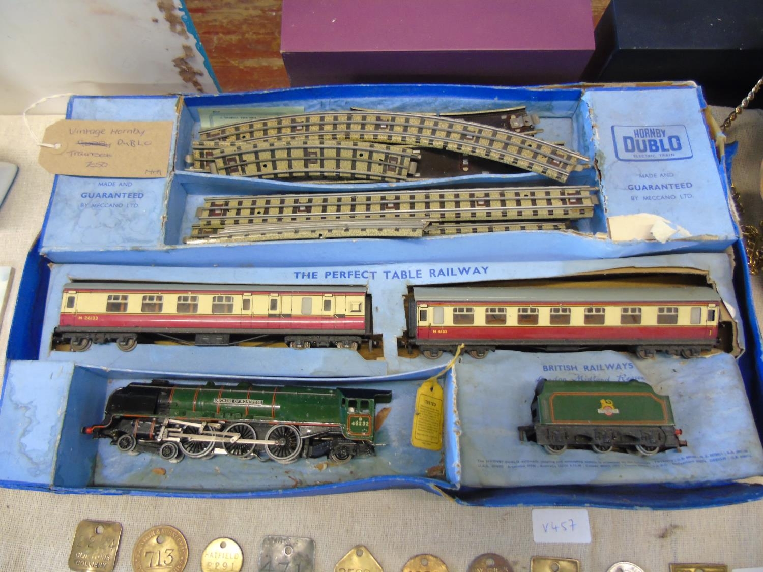 A set of vintage Hornby Dublo (as found)