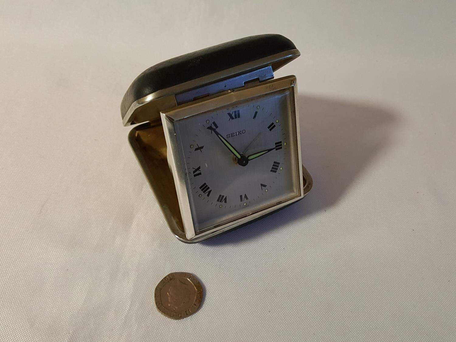 Seiko travel alarm clock