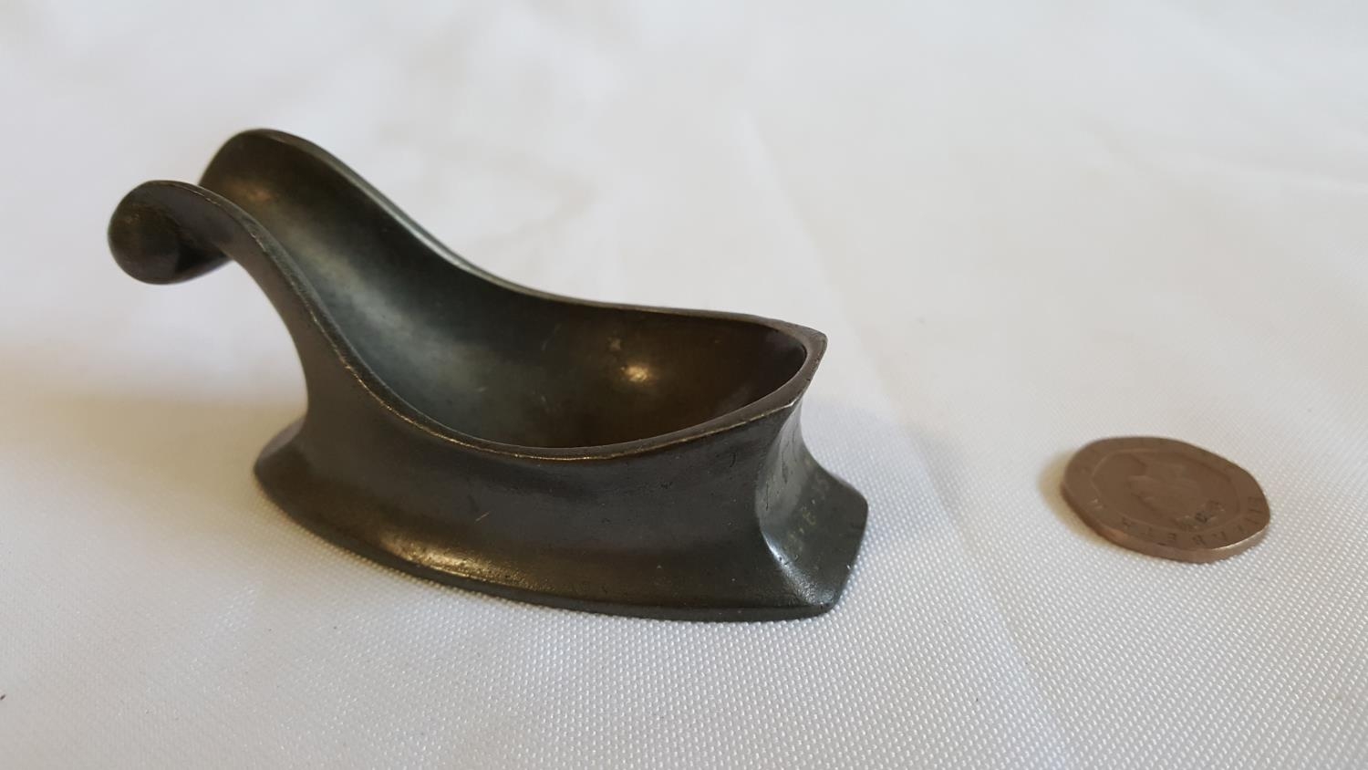 James Dixon & Co pewter pipe rest