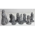 SNOW WHITE AND THE SEVEN DWARFS GARDEN ORNAMENTS