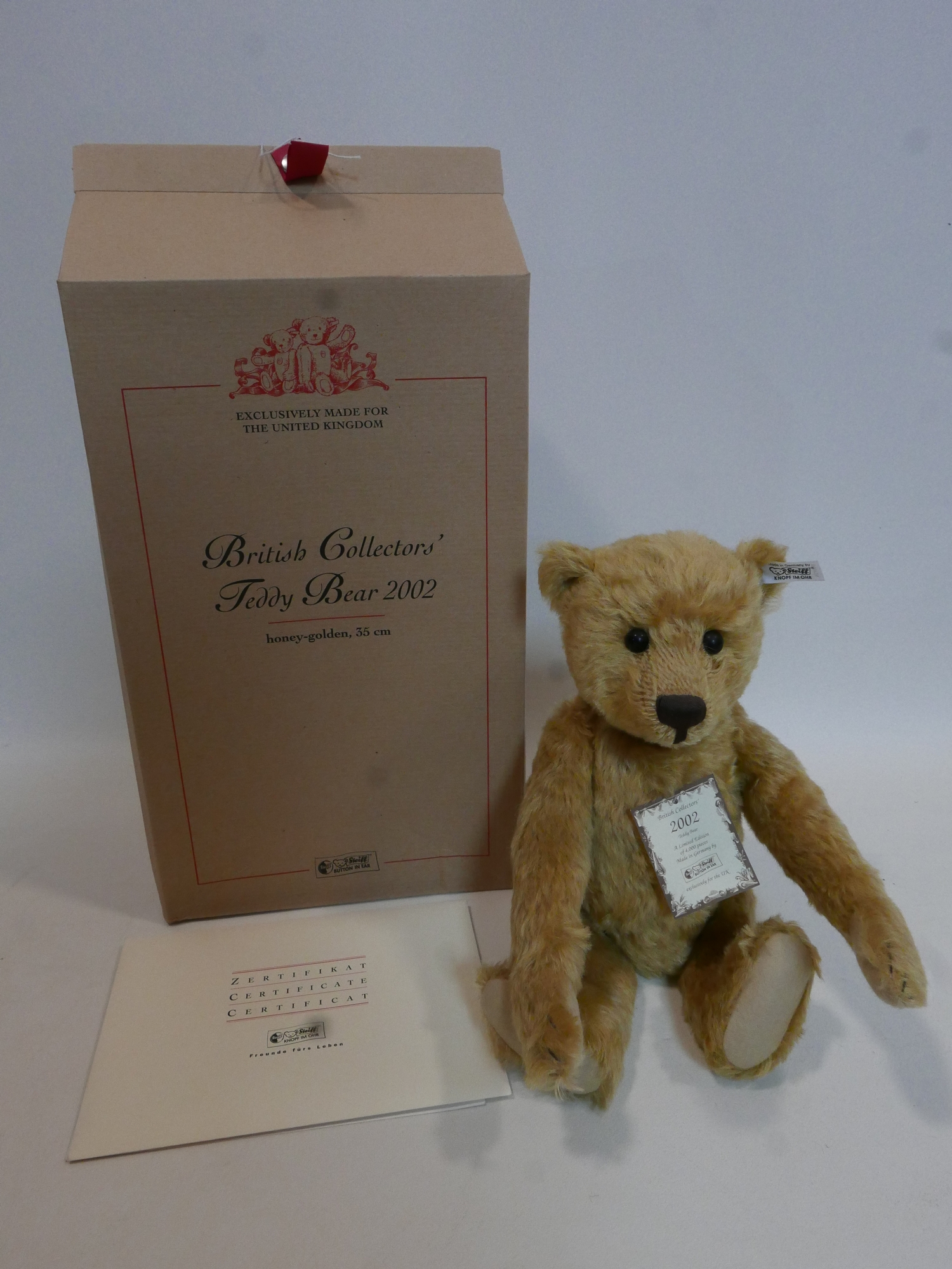 steiff british collectors bear 2019