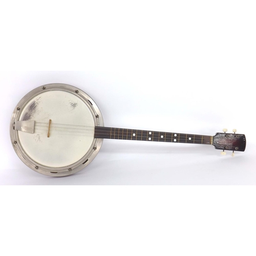 1044 - 1950s German made banjo, probably by Framus, 10