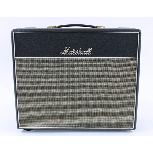 605 - 2005 Marshall 1974X guitar amplifier, made in England, with foot switch