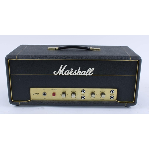 627 - 1972 Marshall JMP PA 20 guitar amplifier head, made in England; together with matching 1 x 12 speake... 