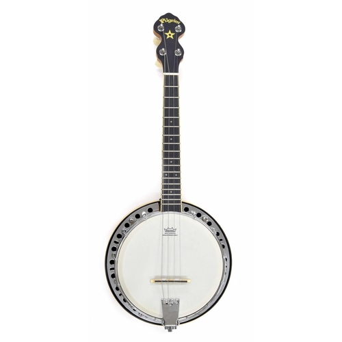 1230 - Pilgrim by JHS Vintage ukulele banjo, soft bag