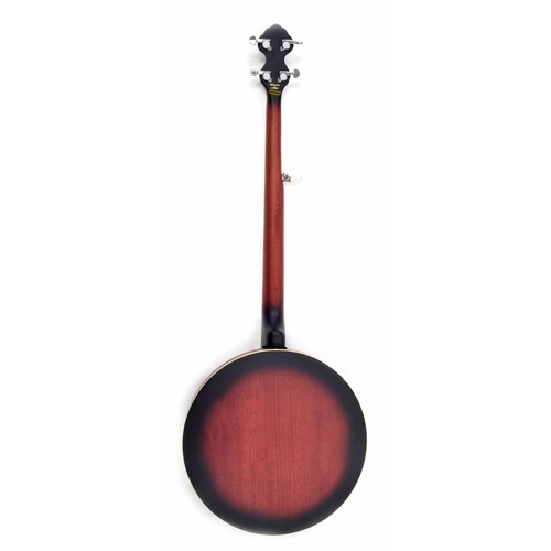 1235 - Pilgrim by JHS Vintage five string banjo, gig bag