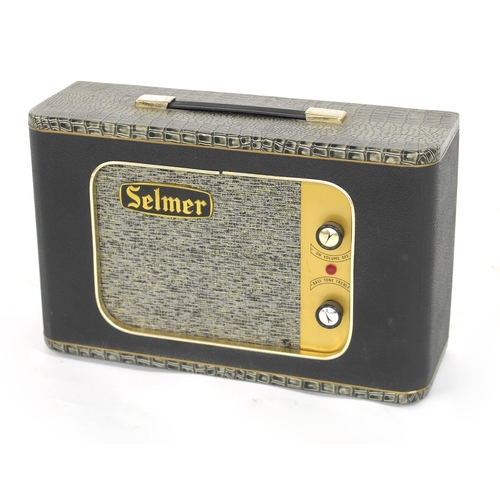 626 - 1960s Selmer Little Giant guitar amplifier, made in England, serial no. 15087