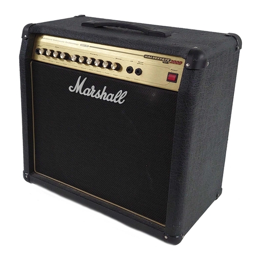 658 - 2002 Marshall Valvestate 2000 AVT50 guitar amplifier, with dust cover