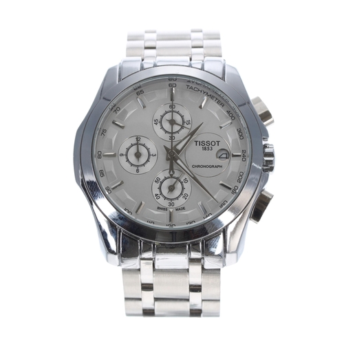 Tissot Couturier Chronograph stainless steel gentleman s wri