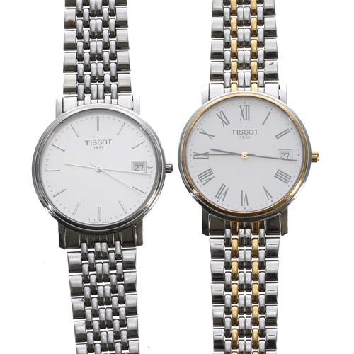 528 - Two Tissot quartz gentleman's dress wristwatches (2) 