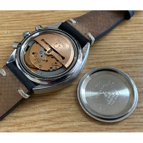 29 - Omega Speedmaster chronograph 4.5 automatic stainless steel gentleman's wristwatch, ref. 176.0012, s... 
