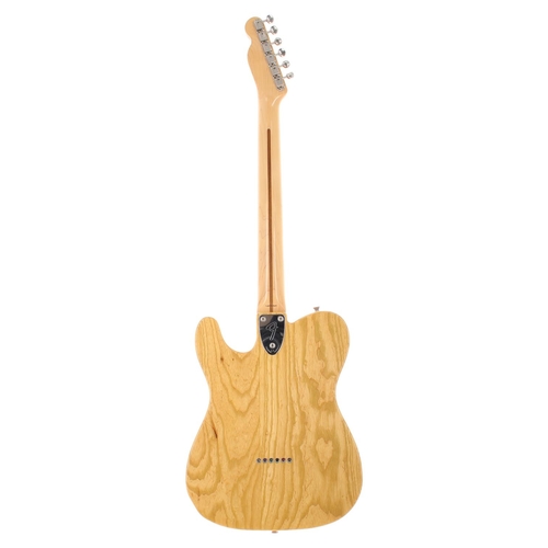 12 - Fender '72 Reissue Thinline Telecaster electric guitar, crafted in Japan (1997-1998); Body: natural ... 