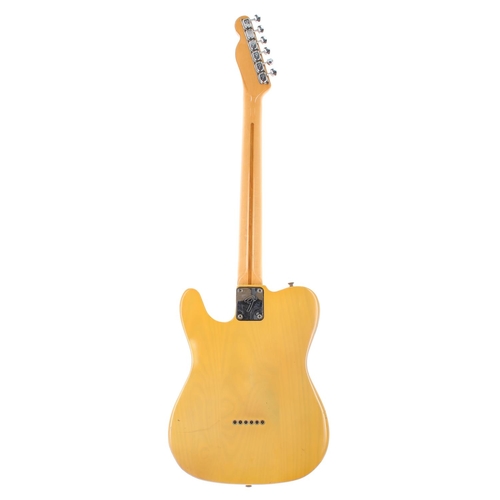 15 - 1979 Fender Telecaster electric guitar, made in USA, ser. no. S8xxxx7; Body: butterscotch finish, ru... 