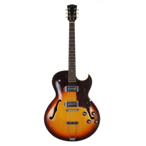 17 - Gibson ES-125CD electric archtop guitar, made in USA, circa 1967, ser. no. 5xxxx7; Body: single cuta... 