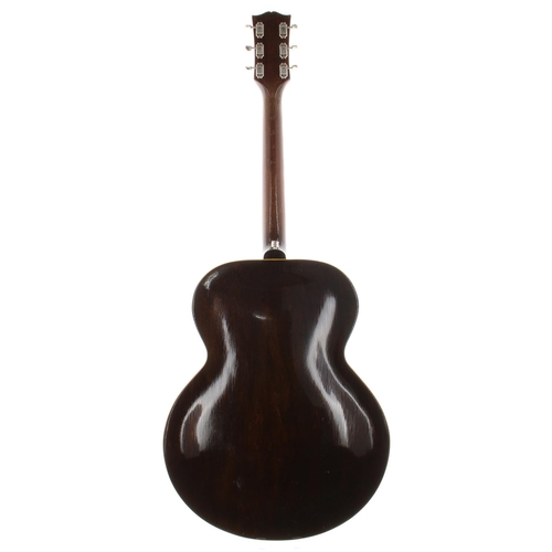 22 - 1950 Gibson ES-125 Deep body electric archtop guitar, made in USA, factory order no. 3xx3; Body: sun... 