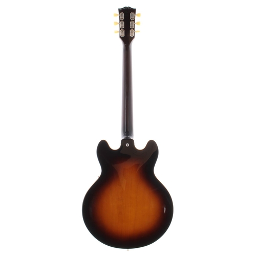 23 - 2014 Gibson ES-390 hollow body electric guitar, made in USA, ser. no. 1xxxxx5; Body: sunburst finish... 