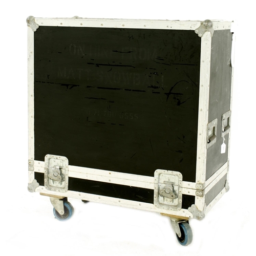518 - The Alarm - heavy duty flight case on wheels suitable for a 4 x 12 speaker cabinet** Used by The Ala... 