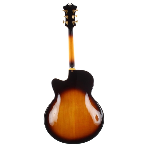 33 - Peerless Monarch electric archtop guitar, made in Korea, ser. no. PE3xxxxx6; Body: sunburst finish, ... 