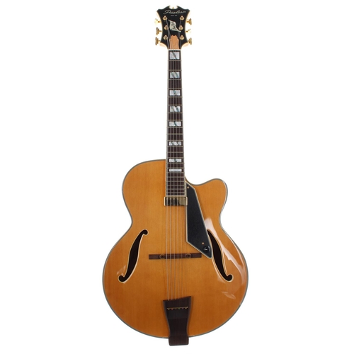 34 - Peerless New York electric archtop guitar, made in Korea, ser. no. PE07xxxx5; Body: natural finish; ... 