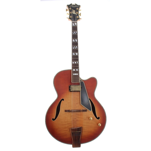 35 - Peerless Jazz City electric archtop guitar, made in Korea, ser. no. PE07xxxx6; Body: satin sunburst ... 