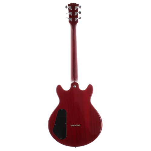 42 - 1989 Yamaha MSG Standard electric guitar, made in Taiwan, ser. no. P0xxxx6; Body: red finish over ma... 