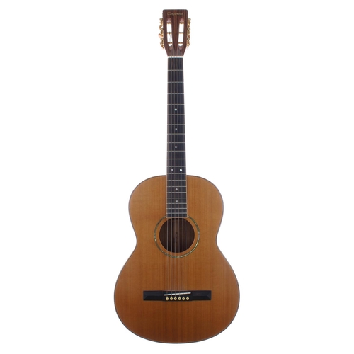 53 - Tanglewood parlour acoustic guitar, made in Korea; Back and sides: rosewood, minor surface scratches... 