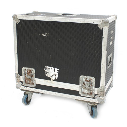 520 - The Alarm and Oasis - Tour used heavy duty guitar amplifier flight case on wheels*Used on various Th... 